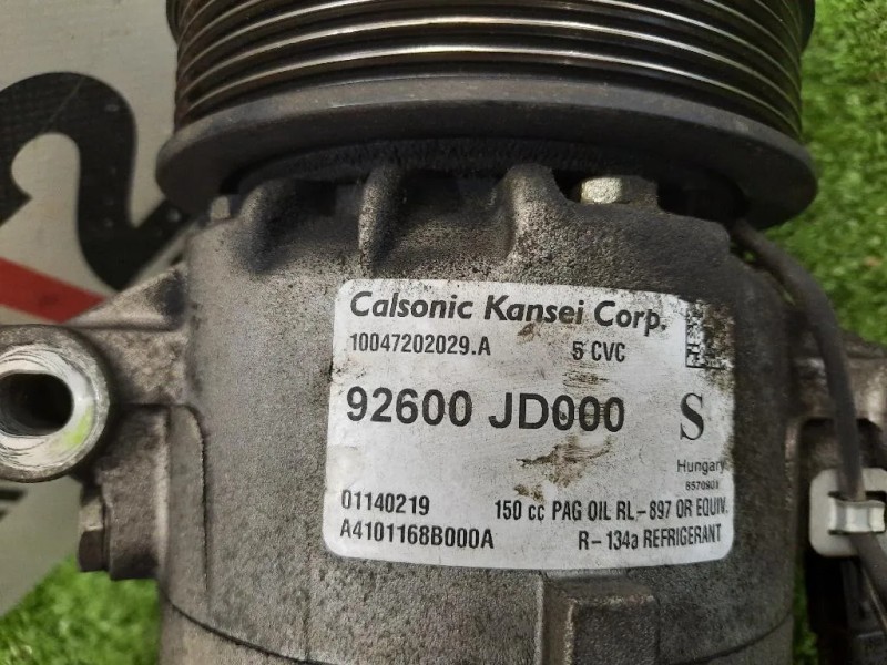 Compressore AC 92600JD000 Nissan Qashqai I 2007
