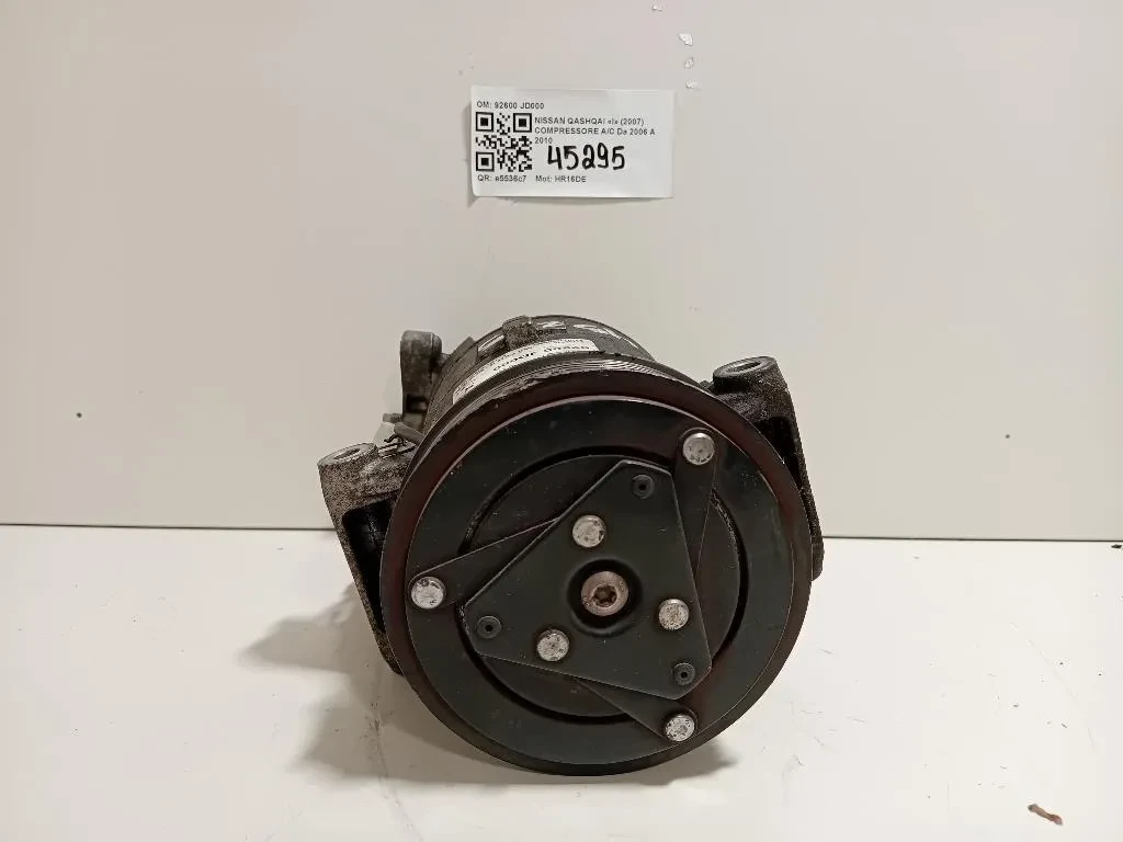 Compressore AC 92600 JD000 Nissan Qashqai I 2007
