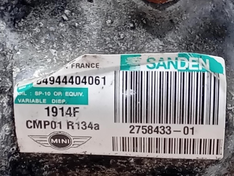 Motore Completo W16D16 9HZ 110 CV 80 KW Mini MINI Cooper R56 2007