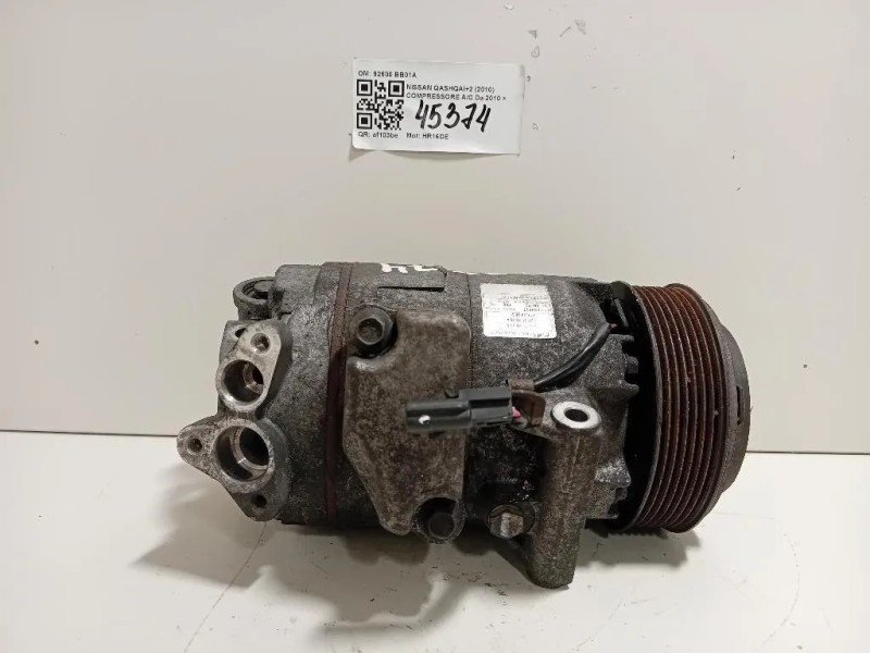 Compressore AC 92600 BB01A Nissan Qashqai+2 2010