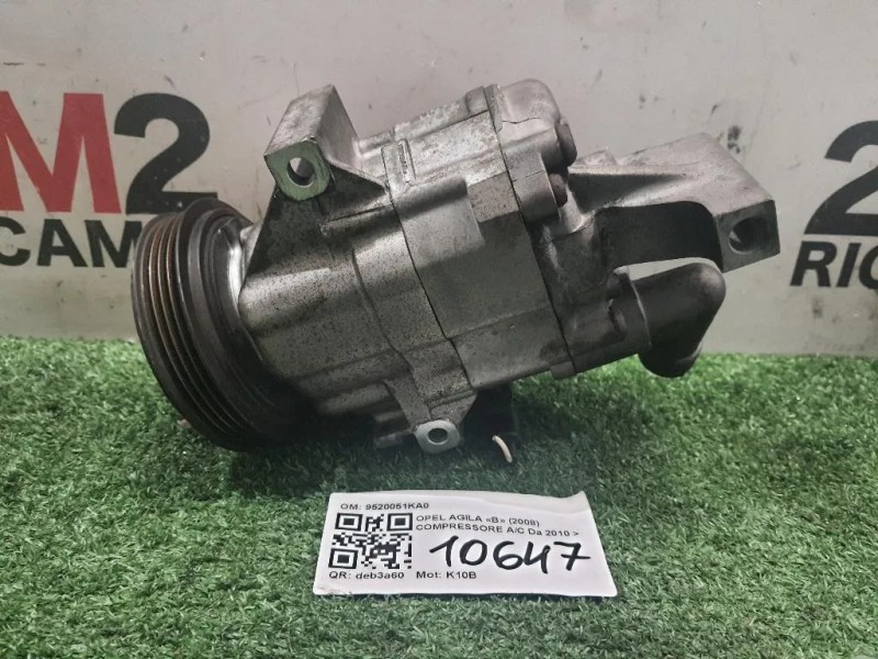 Compressore AC 9520051KA0 Opel Agila B 2008