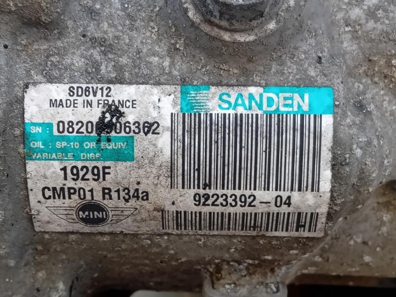 Motore Completo N16B16A 122 CV 90 KW Mini MINI Cooper R56 2007