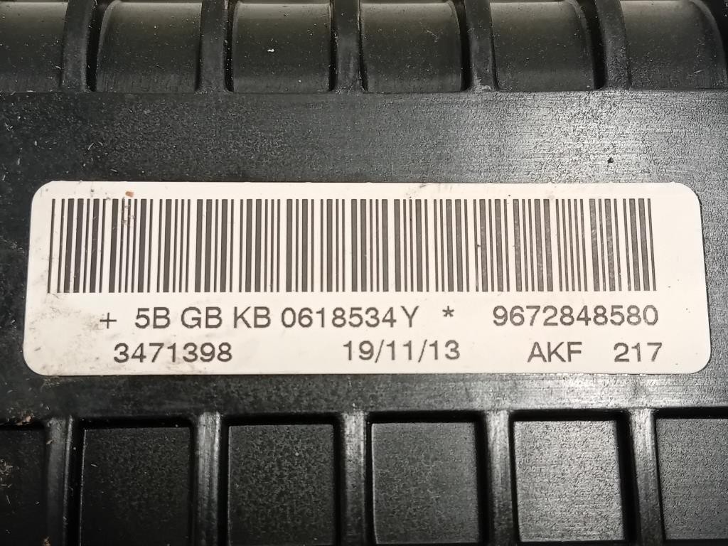 Air-bag Passeggero 9672848580 Peugeot 208 I 2012