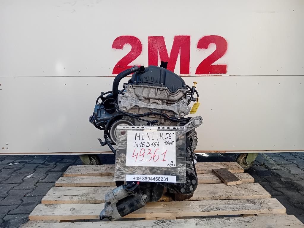 Motore Completo N16B16A 122 CV 90 KW Mini MINI Cooper R56 2007