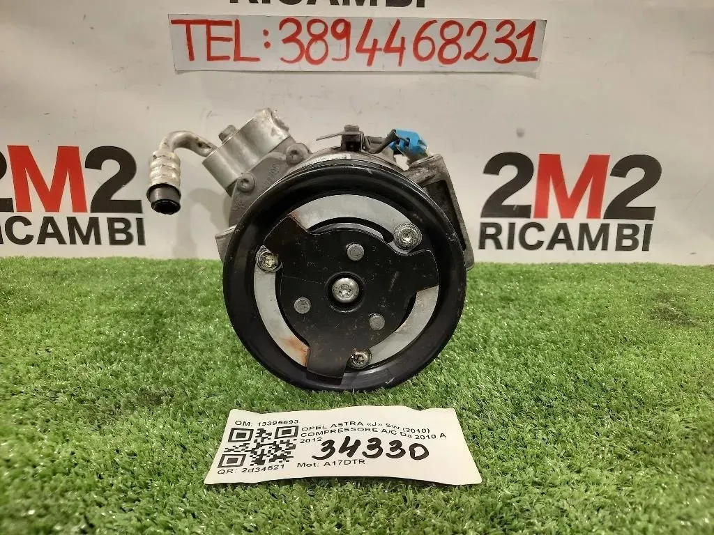 Compressore AC 13395693 Opel Astra J SW 2010