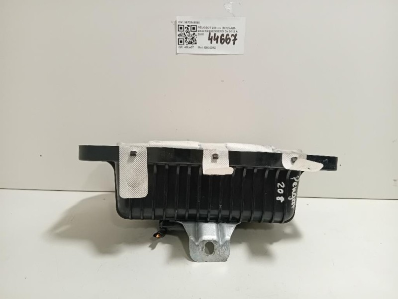 Air-bag Passeggero 9672848580 Peugeot 208 I 2012