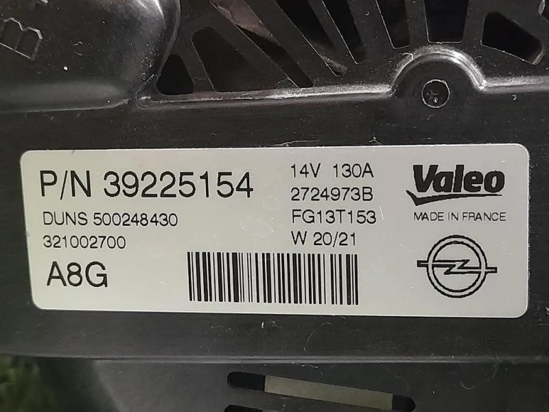 Compressore AC 39225154 Opel Astra K 2019