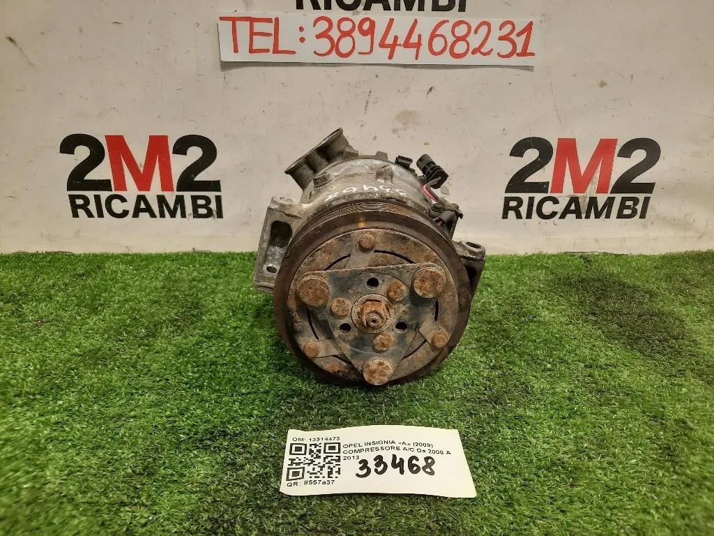 Compressore AC 13314473 Opel Insignia A 2009