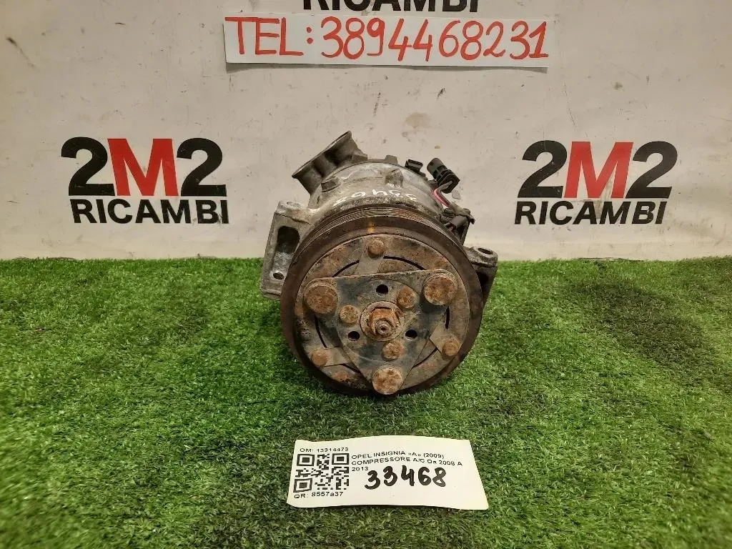 Compressore AC 13314473 Opel Insignia A 2009