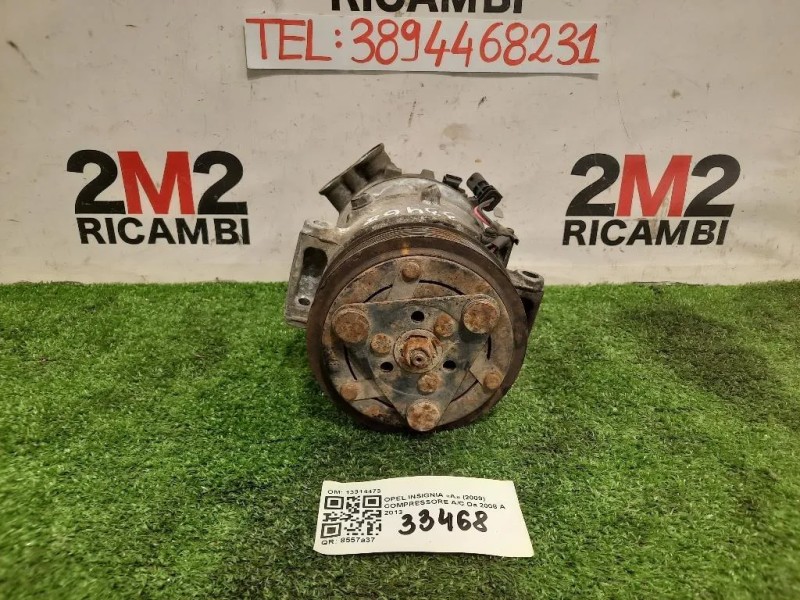 Compressore AC 13314473 Opel Insignia A 2009