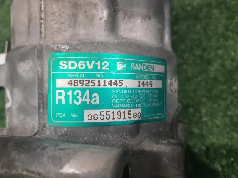 Compressore AC 9655191580 Peugeot 307 CC 2001