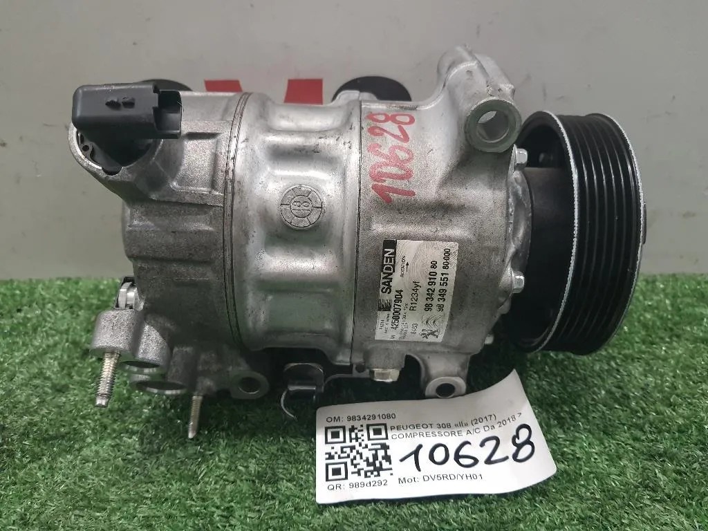 Compressore AC 9834291080 Peugeot 308 II 2017