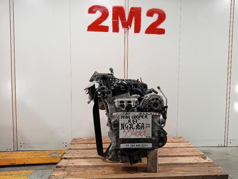 Motore Completo N47C16A 111 CV 81 KW Mini MINI Cooper R57 Cabrio 2007
