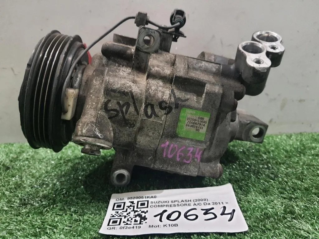 Compressore AC 9520051KA0 Suzuki Splash 2008