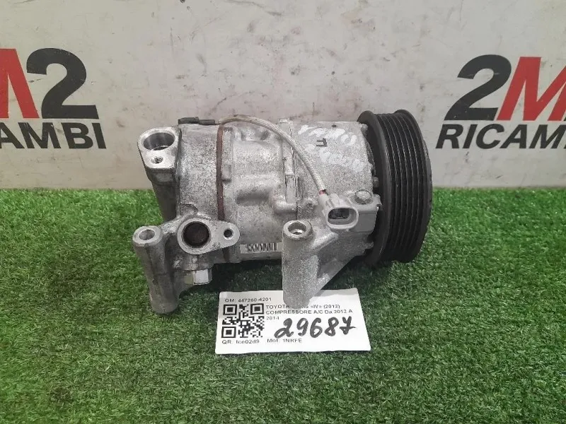 Compressore AC 447260-4201 Toyota Yaris IV 2012