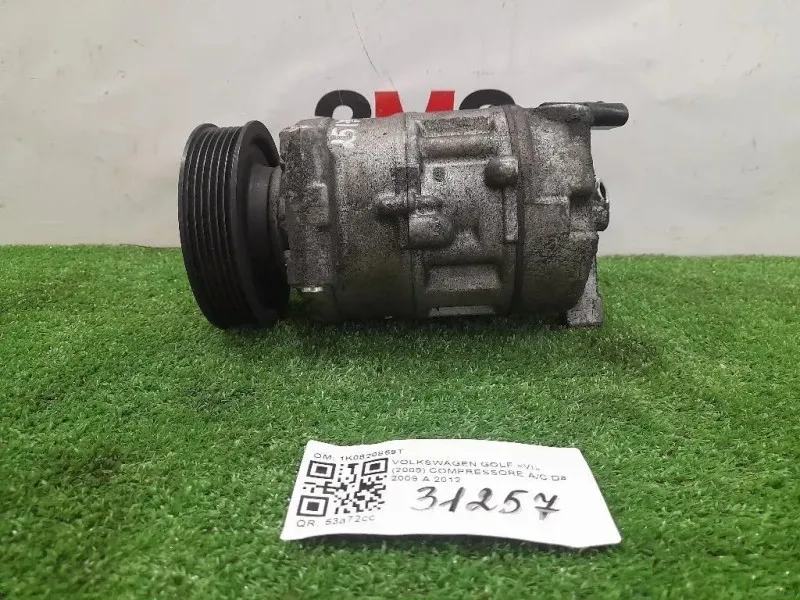 Compressore AC 1K0820859T Volkswagen GOLF VI 2009