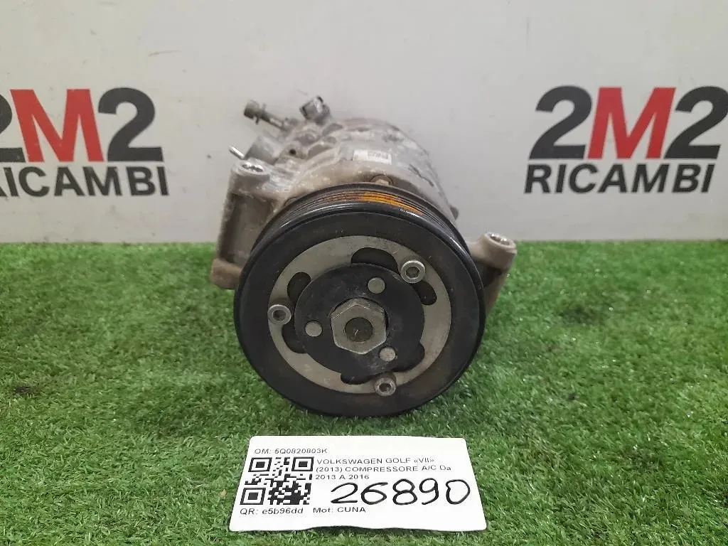 Compressore AC 5Q0820803K Volkswagen GOLF VII 2013