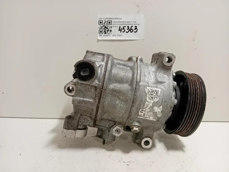 Compressore AC COMPRESSORE AC Volkswagen GOLF VII 2017