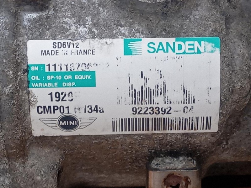 Compressore AC 6Q0 820 803 G Volkswagen POLO VI 2009