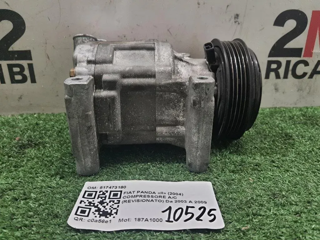 Compressore AC Revisionato 517473180 Fiat Panda II 2004