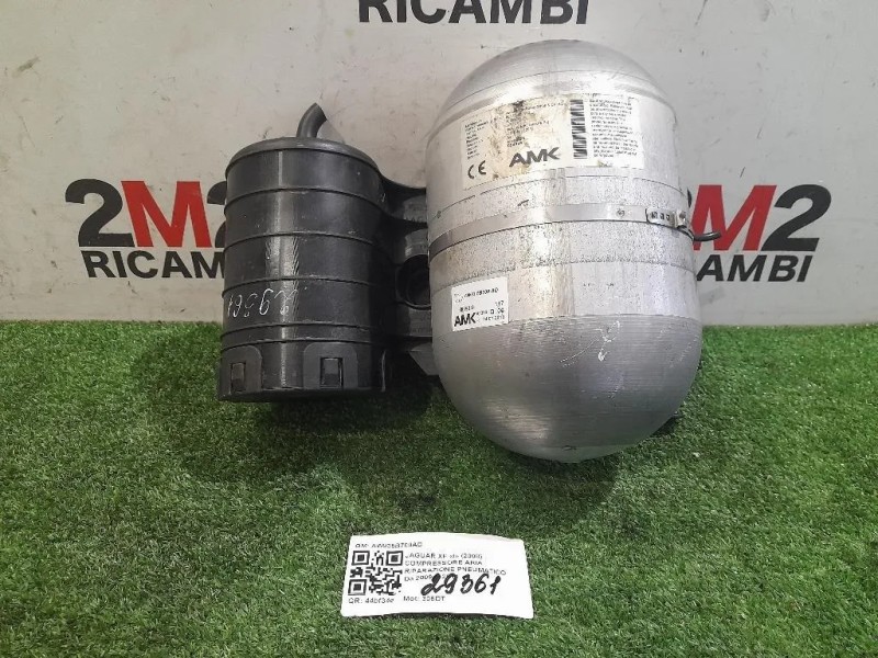 Compressore ARIA Riparazione Pneumatico AW935B709AD Jaguar XF I 2008