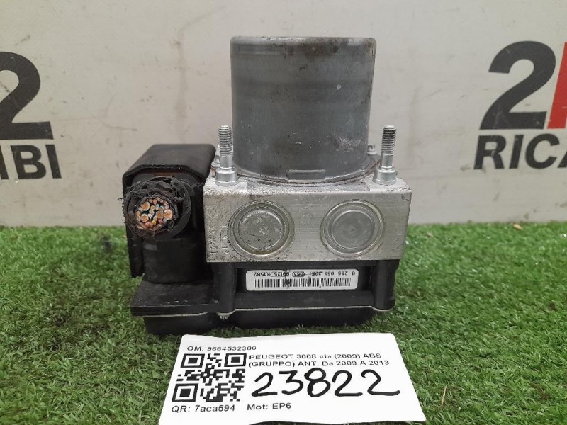ABS Gruppo ANT 9664532380 Peugeot 3008 I 2009