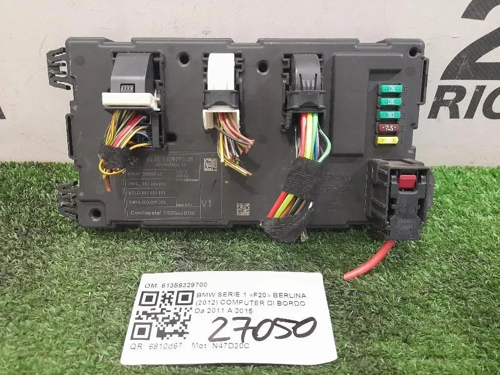 Computer DI Bordo 61359329700 Bmw Serie 1 F20 Berlina 2012
