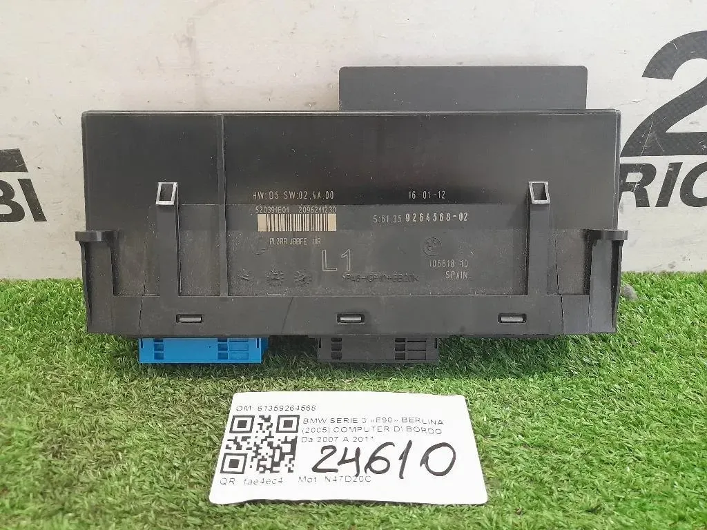 Computer DI Bordo 61359264568 Bmw Serie 3 E90 Berlina 2005