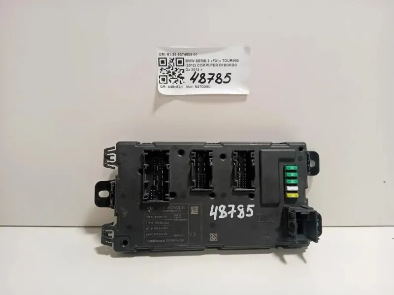 Computer DI Bordo 6135-9374508-01 Bmw Serie 3 F31 Touring 2012