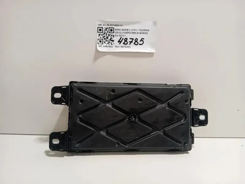 Computer DI Bordo 6135-9374508-01 Bmw Serie 3 F31 Touring 2012