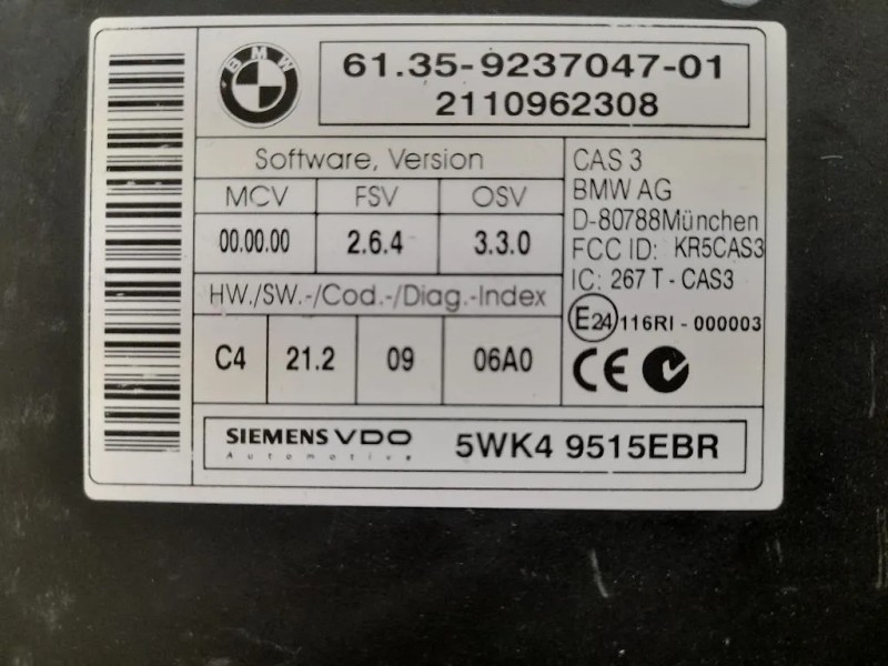 Computer DI Bordo 61359237047 Bmw X1 F48 2015