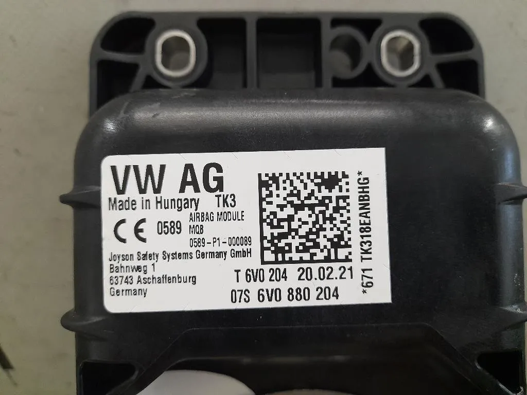 Air-bag Passeggero 6V0880204 Skoda Fabia NJ3 2018