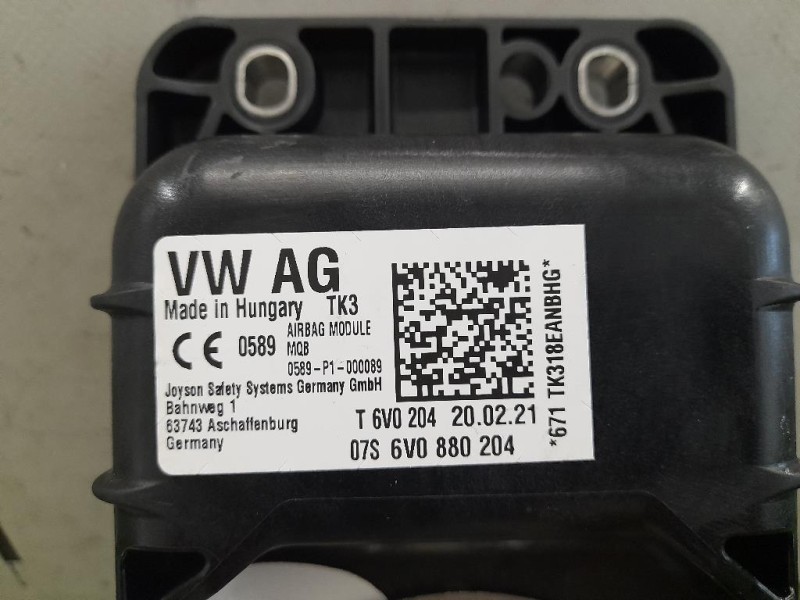 Air-bag Passeggero 6V0880204 Skoda Fabia NJ3 2018