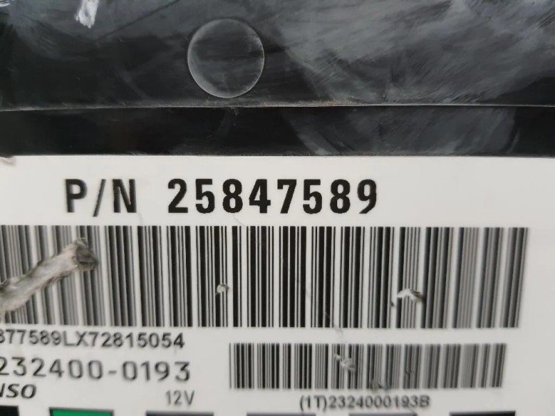 Computer DI Bordo 25847589 Chevrolet Captiva I 2007