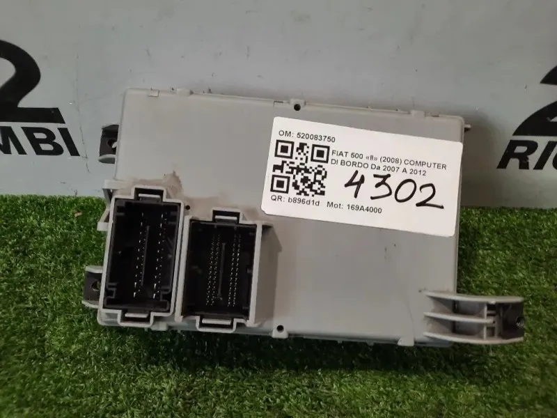 Computer DI Bordo 00520083750 BODY Fiat 500 II 2008