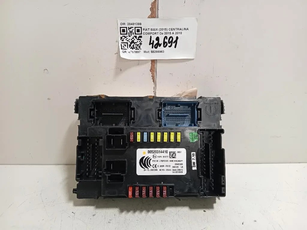 Computer DI Bordo 28481399 Fiat 500X 2015