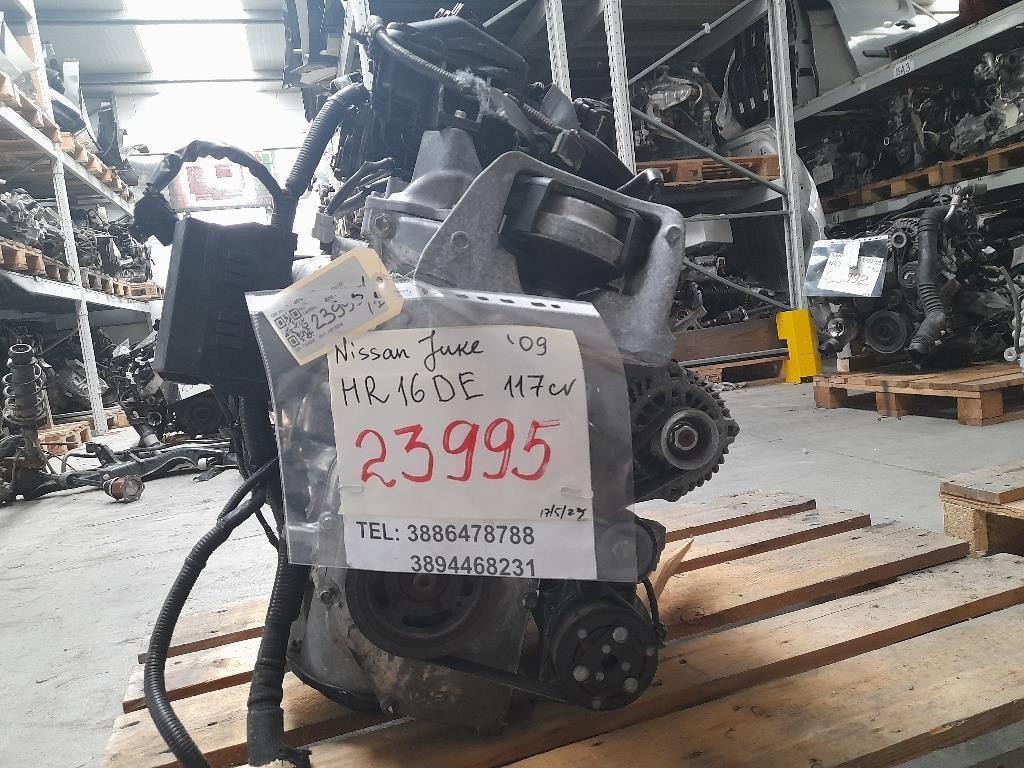 Motore Completo HR16DE 117 CV 86 KW Nissan JUKE I 2010