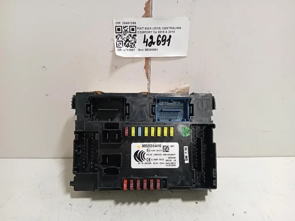 Computer DI Bordo 28481399 Fiat 500X 2015