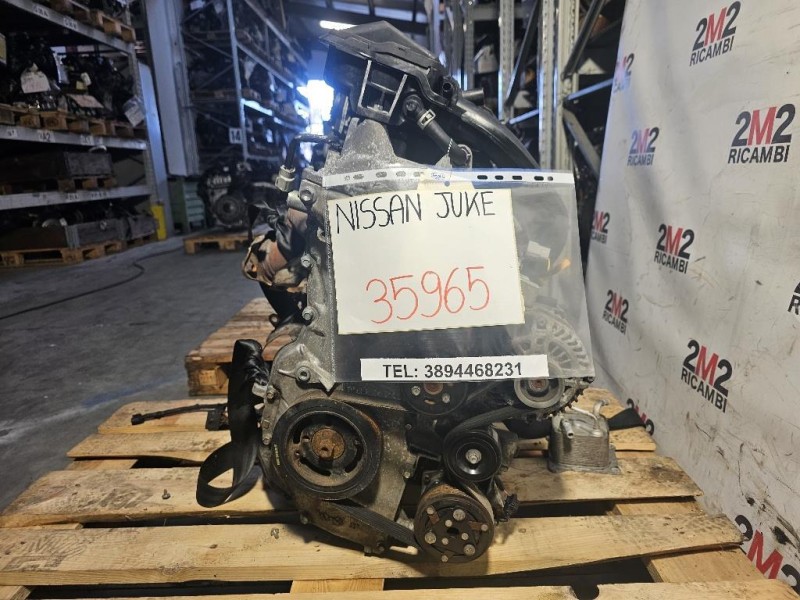 Motore Completo HR16DE 8 INIETTORI Nissan JUKE I 2010