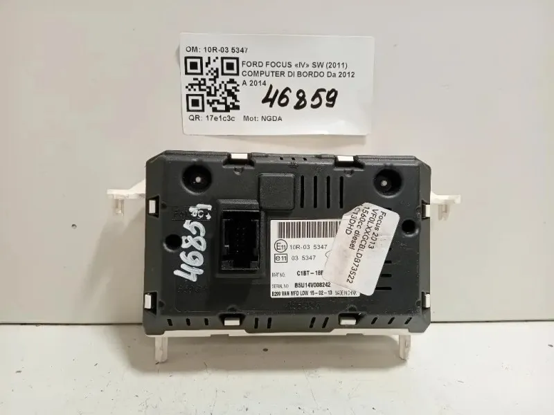 Computer DI Bordo 10R-03 5347 Ford Focus IV SW 2011