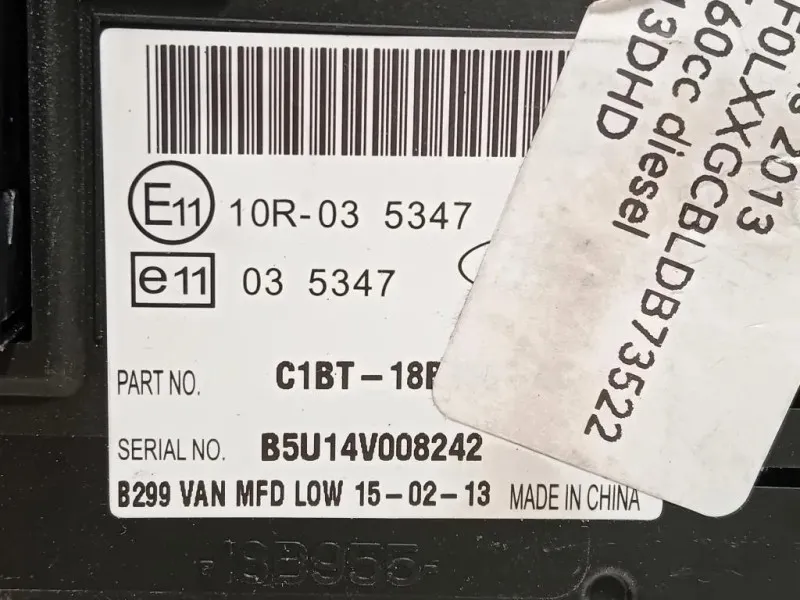 Computer DI Bordo 10R-03 5347 Ford Focus IV SW 2011