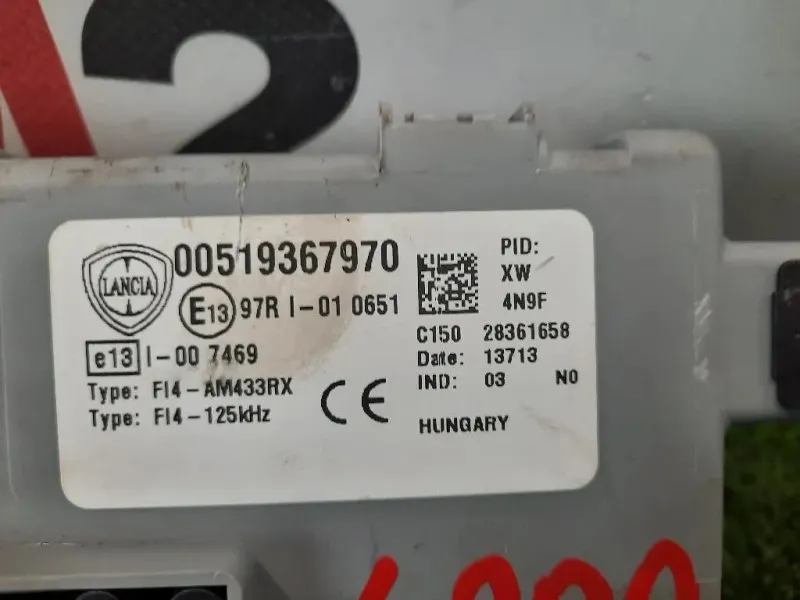 Computer DI Bordo 51936797 0051936797 CENTRALINA BODY Lancia Ypsilon III 2011