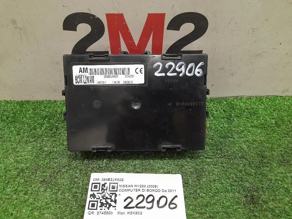 Computer DI Bordo 284B2JX52E Nissan Nv200 2009