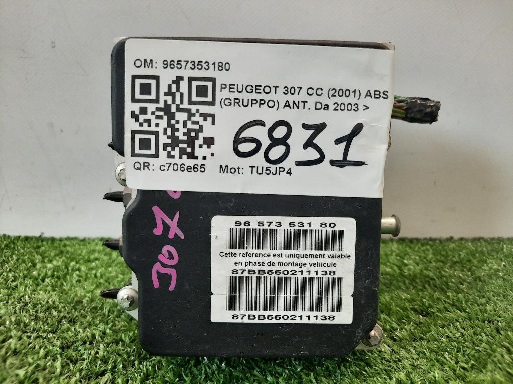 ABS Gruppo ANT 9657353180 Peugeot 307 CC 2001