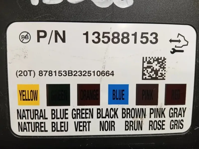 Computer DI Bordo 13588153 Opel Astra J 2010