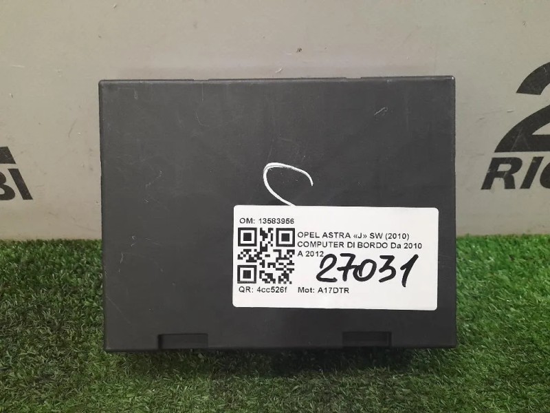 Computer DI Bordo 13583956 Opel Astra J SW 2010