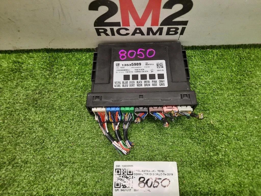 Computer DI Bordo 13535989 Opel Astra K 2019