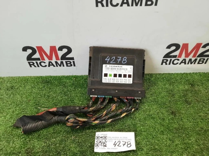 Computer DI Bordo 13504449 MODULO Opel Insignia A 2009