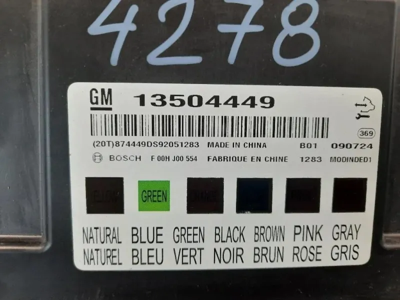 Computer DI Bordo 13504449 MODULO Opel Insignia A 2009