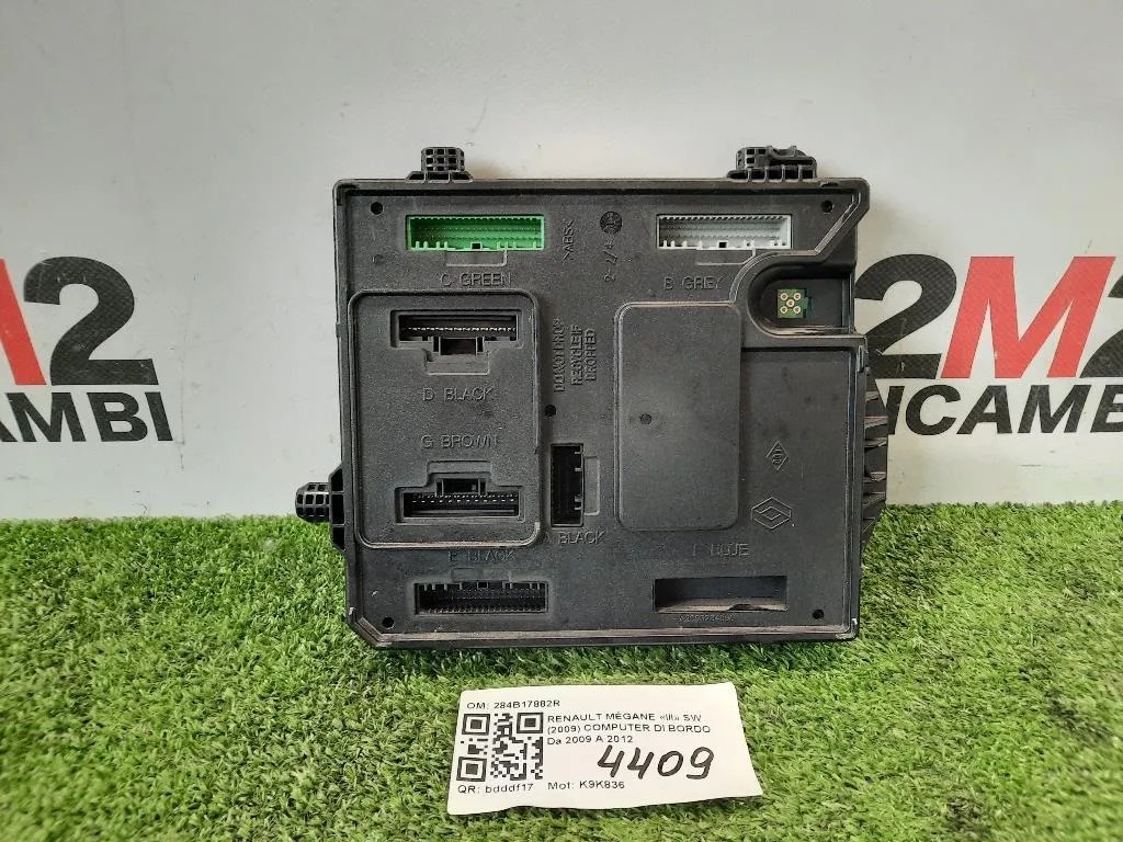Computer DI Bordo 284B17882R Renault Mégane III SW 2009
